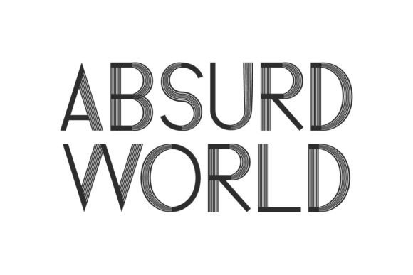Absurd World: A Bold Display Font for Modern Web Design