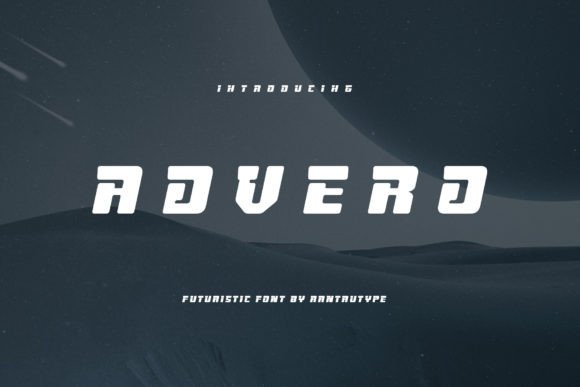 Advero Display Font for Editorial Design and Content Branding