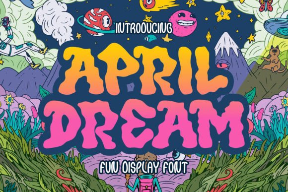 April Dream Display Font for Small Business Branding