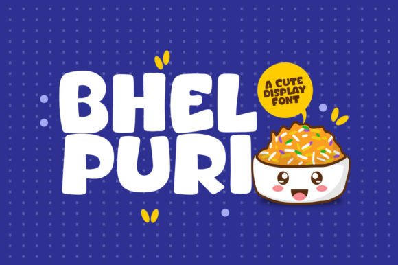 Bhel Puri Display Font for Web Design and Branding