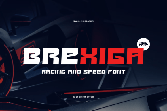 Brexiga Display Font for Handmade Product Labels and Branding