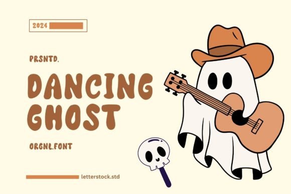 Dancing Ghost Font Brings Playful Charm to Small Business Branding