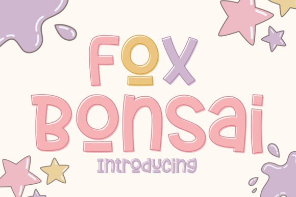 Fox Bonsai: A Playful Display Font for Digital Branding