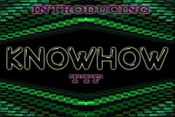 How the Knowhow Display Font Transforms Cheerful Publishing Projects