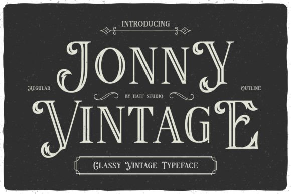 Jonny Font Review: Vintage Charm for Small Business Branding