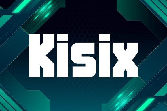 Kisix: A Gothic Display Font for Gaming and Digital Design