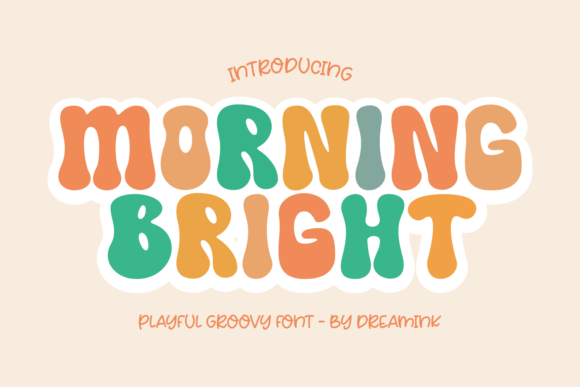 Morning Bright Display Font for Campaign Visuals That Stand Out