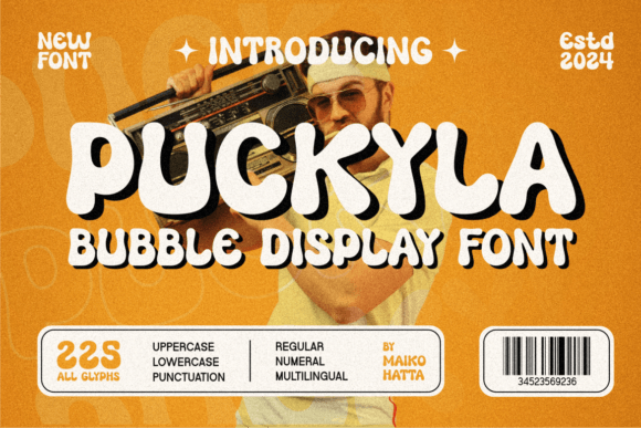 Puckyla Display Font for Friendly Small Business Branding