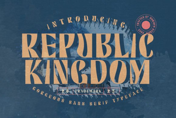 Republic Kingdom Font for a Polished Small Business Identity