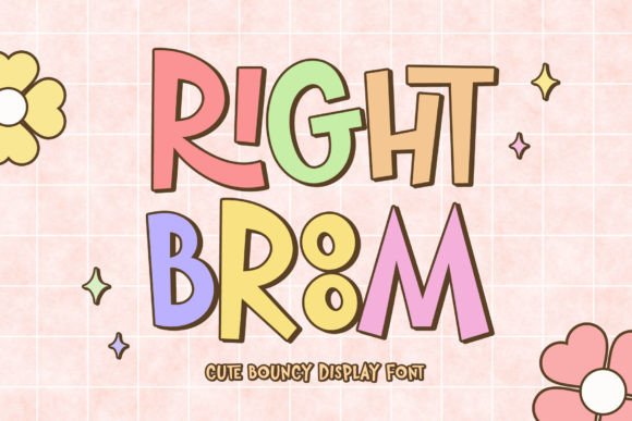 Right Broom Display Font: A Playful Branding Review