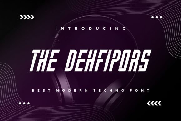 The Dehfipors: A Modern Display Font for Editorial Design and Publishing