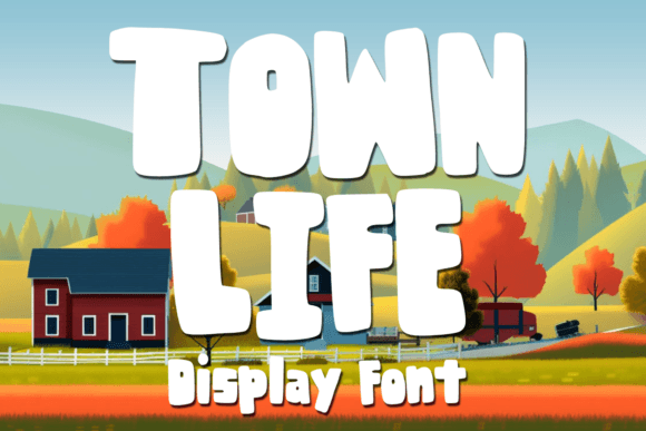 Town Life Font for Bold Campaign Headlines