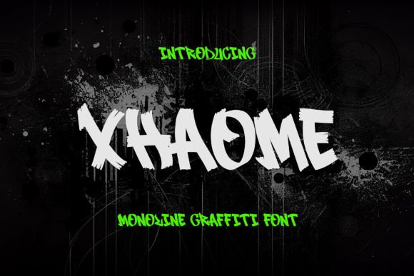 Xhaome Display Font for Bold Marketing Visuals